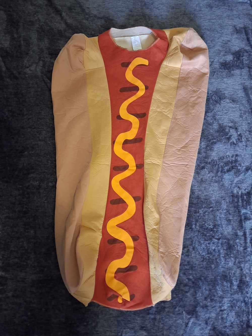 Hot Dog Halloween Costume Full Body- Mens XL (Fits Adult S-XL)